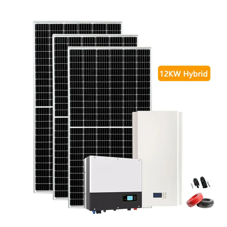 10KW 15KW 20KW 25KW 30KW Hybrid Solar Storage System With Lithium Ion Battery 20KWH