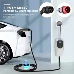 2025 Hot Sell AC Electric Car Charger Station 7KW AC EV Charger Level 1 New Energy Electric Vehicle Battery Portable Car Charger