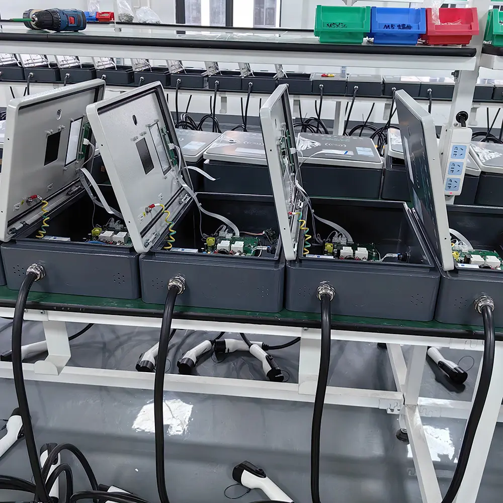 7Kw 32A  Smart Charging Pile ICE2 GB/T Wall Box Portable Electric Car Charging Station