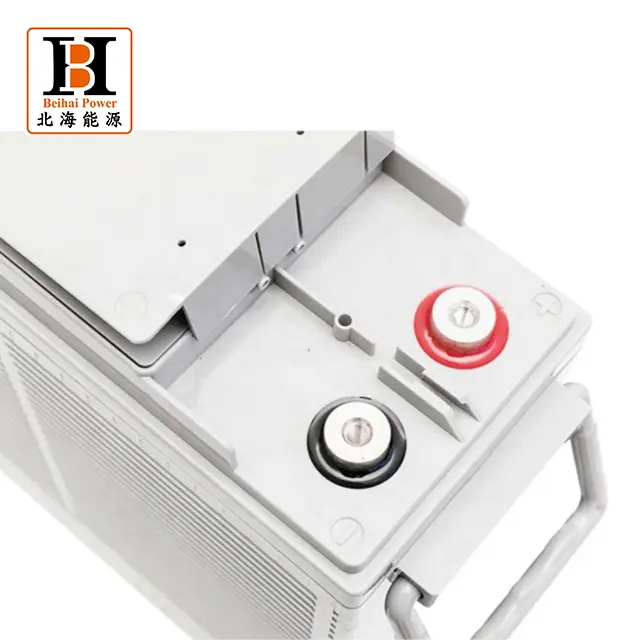 12V High Temperature Rechargeable/Storage/Industrial/UPS Batterie Front Terminal Deep Cycle Solar Battery