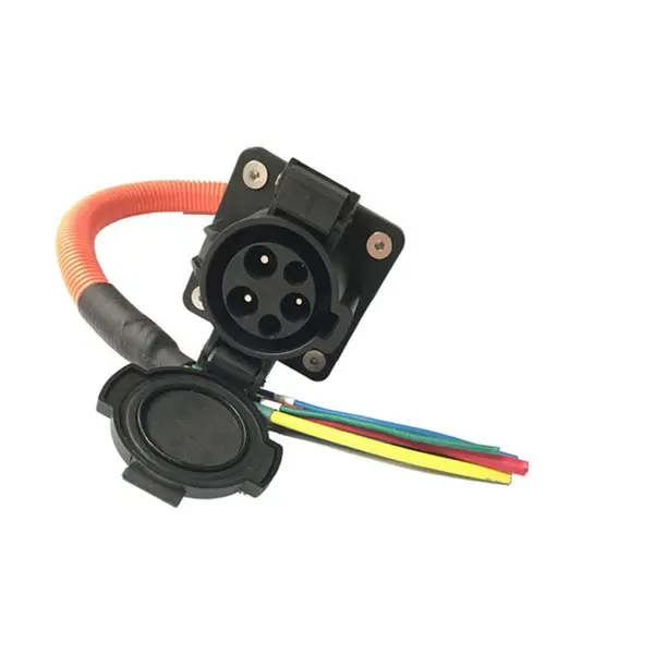 16A 32A SAE J1772 Inlets Socket 240V Type 1 AC EV Charging Socket for Electric Car Charger