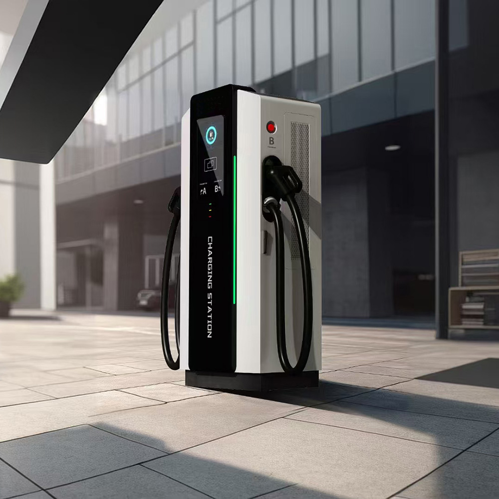 Floor-Mounted Charging Stations 240KW Electric Car Chargers with CCS2 / Gbt Charging Ports DC EV Charger for Electric Car