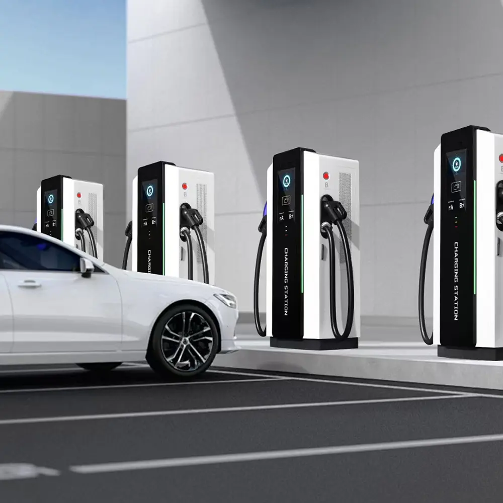 Single Charge Plug EV Car Charger 120KW CCS1 CCS2 GB/T Electric Vehicle DC Fast Charging Stations With One Charging Socket