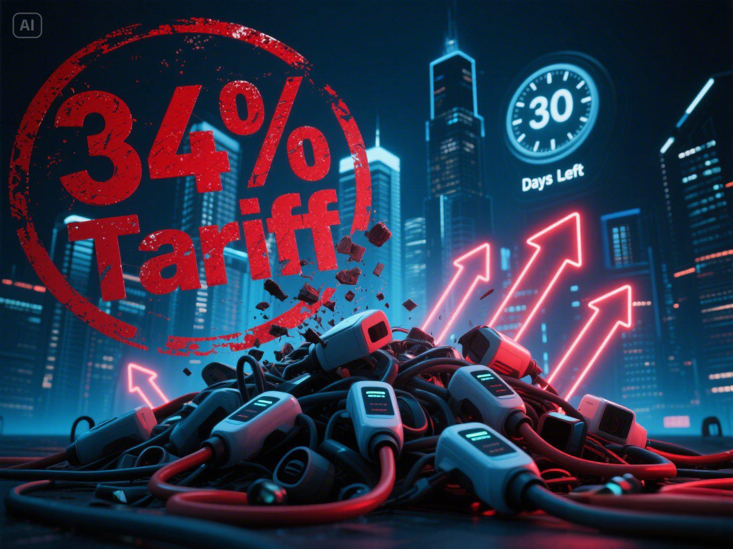 Trump’s 34% Tariff Hike: Why Now Is the Best Time to Secure EV Chargers Before Costs Rise
