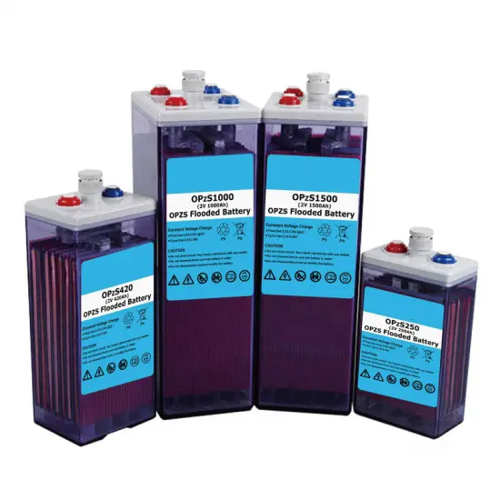 200Ah 300Ah 400Ah 600 1000Ah 2000Ah 3000 Ah  OPZV Battery
