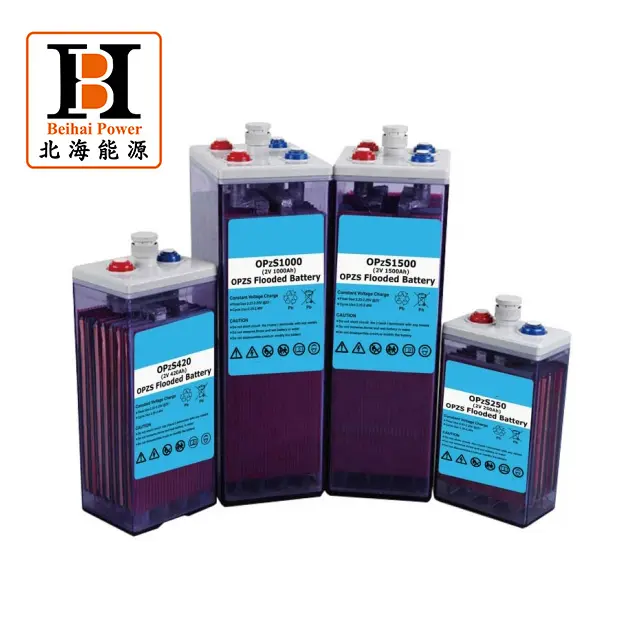 2V 800Ah Power Storage Opzs Flooded Tubular Lead Acid Battery for Solar System