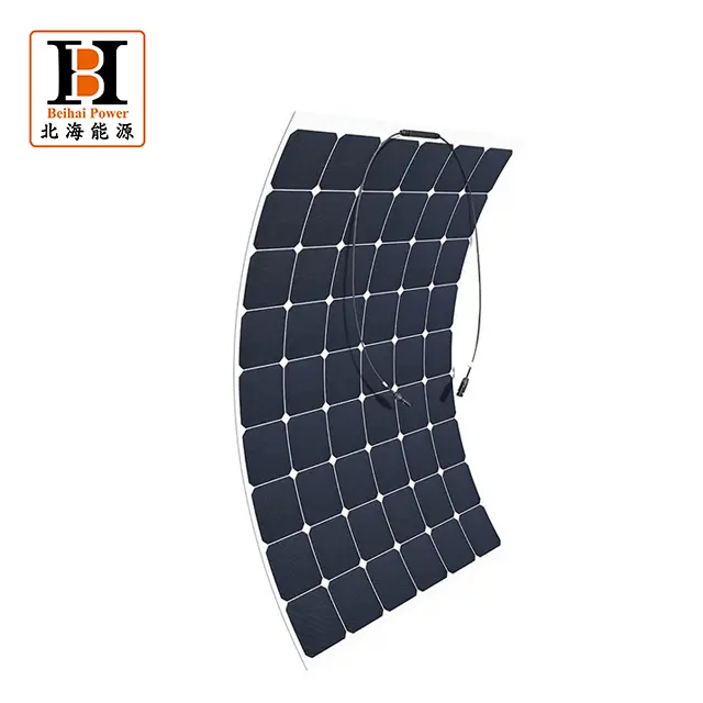 Monocrystalline Bifacial Flexible Solar Panel 335W Half Cell Solar Panel