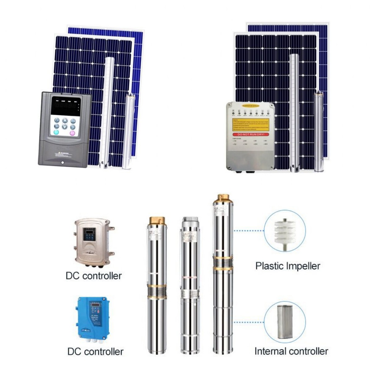 Does a solar water pump need a battery